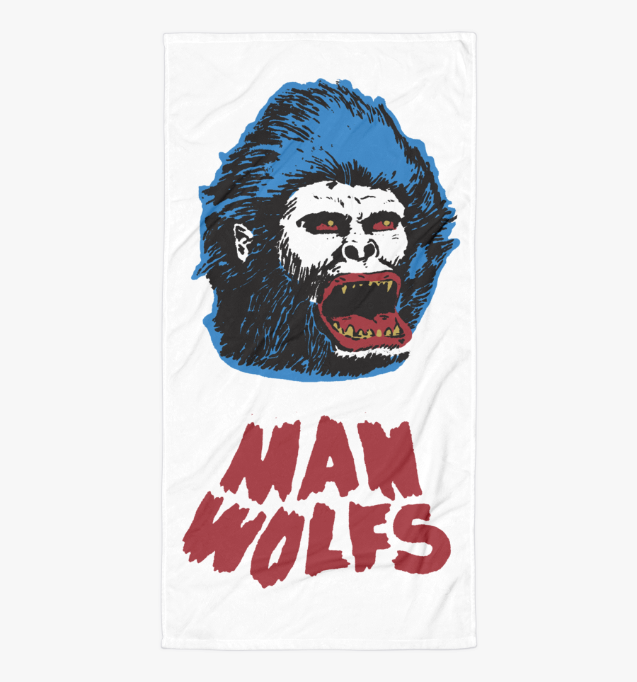Beach Towel Png - Man Wolfs, Transparent Clipart