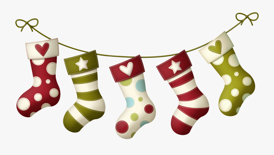 Christmas Stocking Png, Transparent Clipart