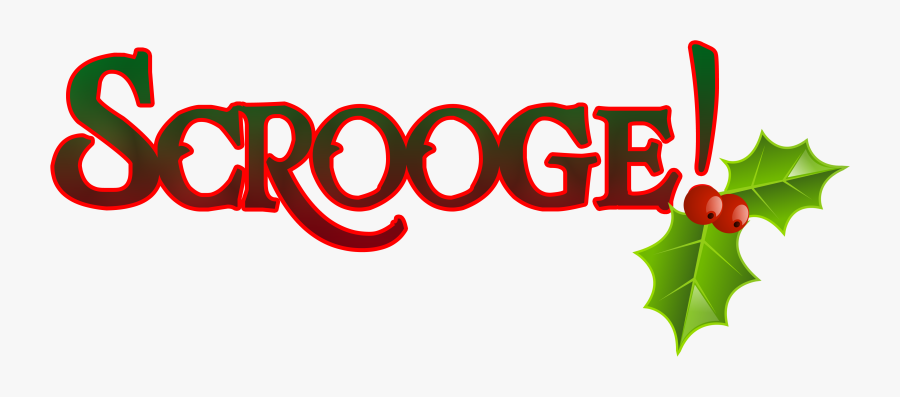 Dickens - Scrooge The Musical Art, Transparent Clipart