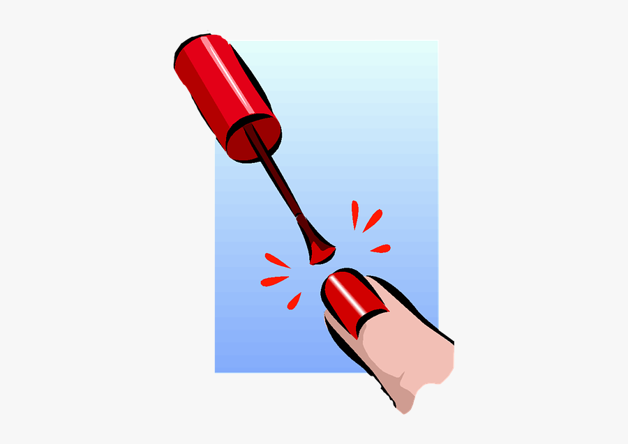 How To Dry Nails Fast - No Nail Polish Clipart, Transparent Clipart