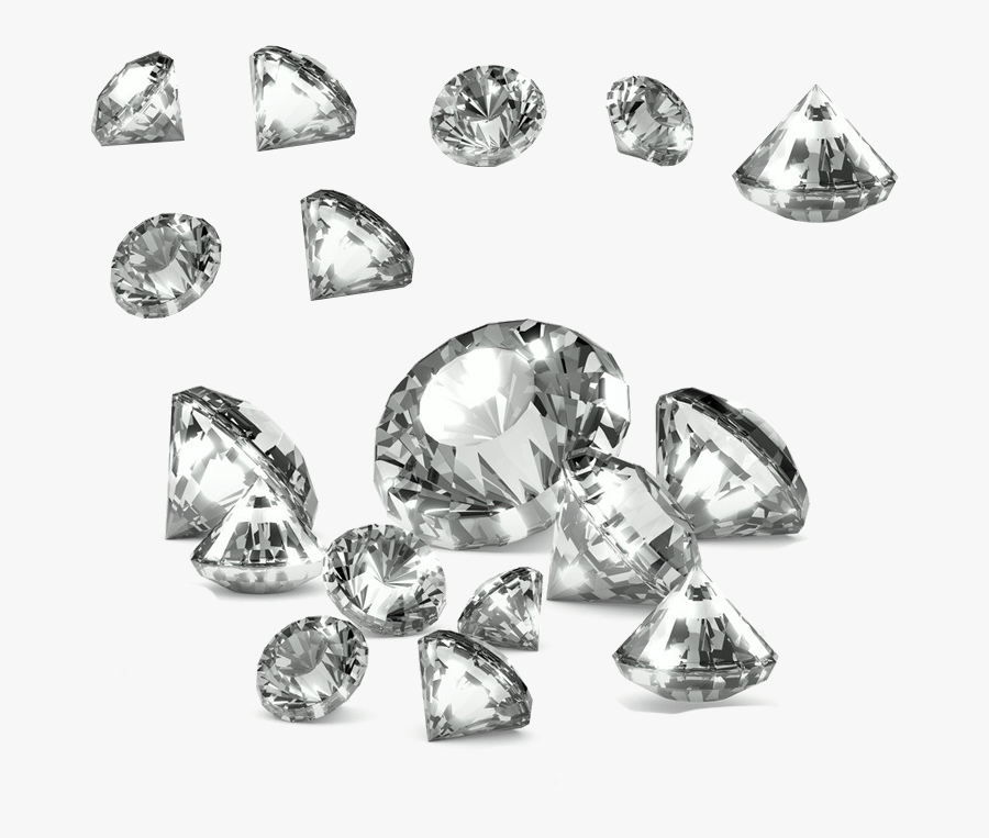 Diamond Art Nails Nail Cosmetics Gel Brush Clipart - Scattered Diamonds Clipart, Transparent Clipart