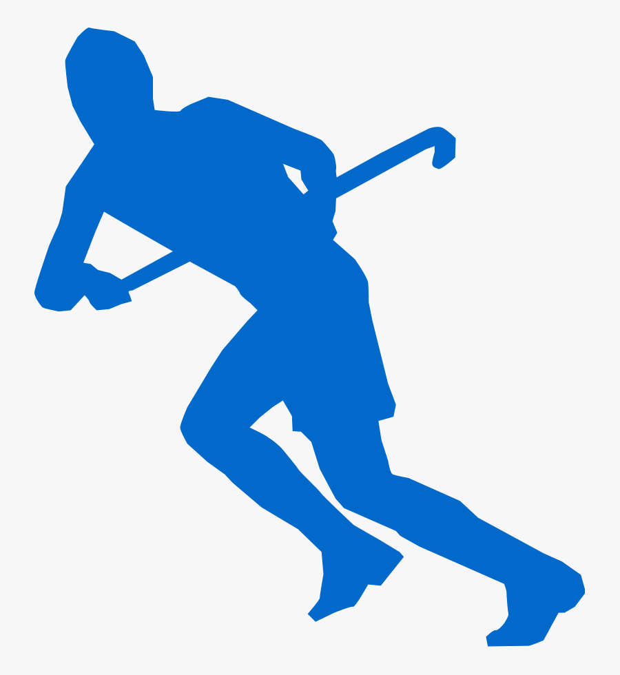 Grass Hockey Sport Clipart, Vector Clip Art Online, - Field Hockey Player Png, Transparent Clipart