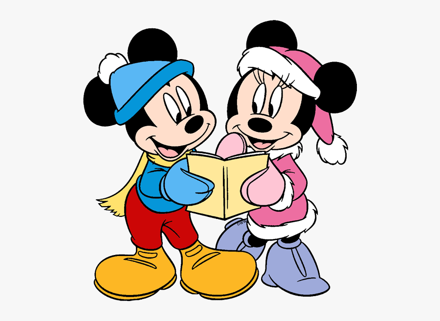 Clip Art Of Mickey - Mickey And Minnie Mouse Coloring, Transparent Clipart