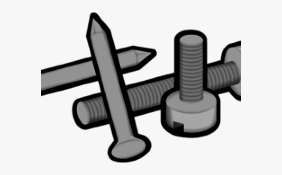 Iron Nails Cliparts - Nail Clip Art, Transparent Clipart