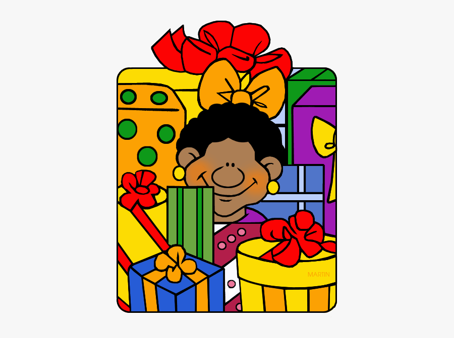Christmas Presents, Transparent Clipart