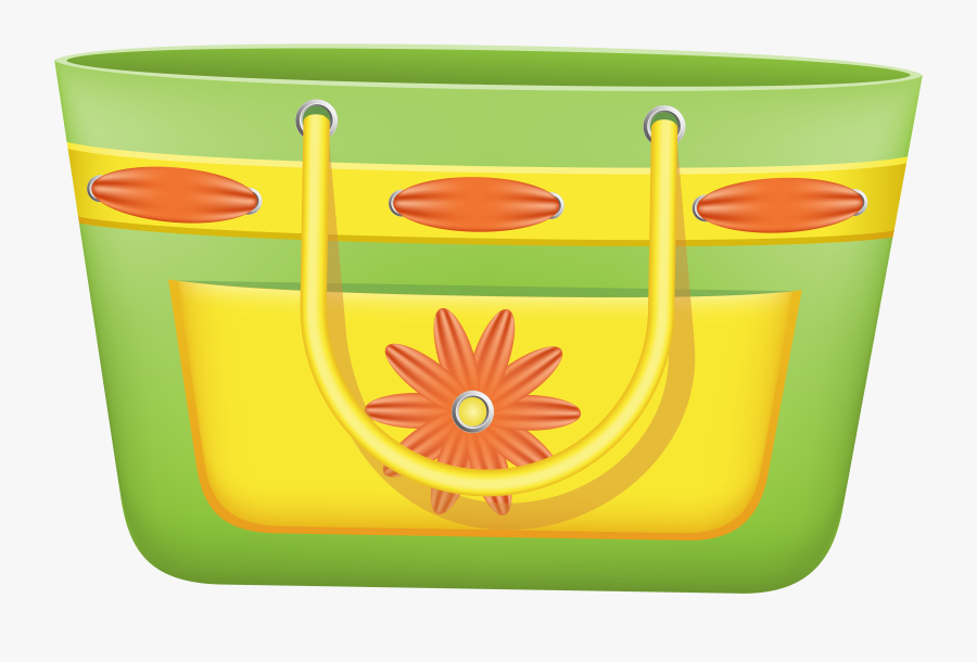 Beach Bag Clipart Png, Transparent Clipart