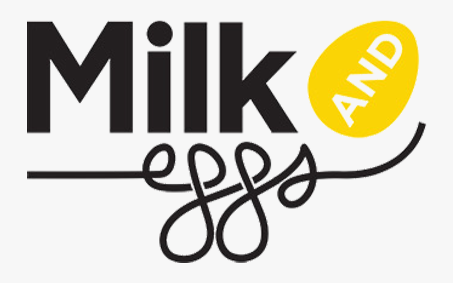Image Description - Milk And Eggs Logo, Transparent Clipart