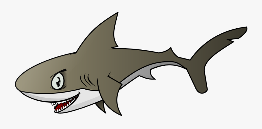 Free To Use Public Domain Shark Clip Art - Tiburón Clipart, Transparent Clipart