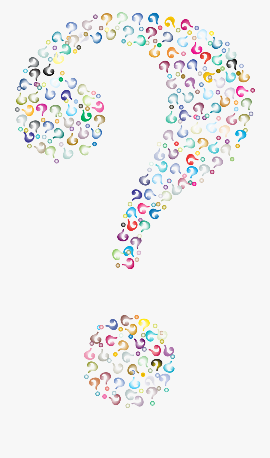 Question Mark Clipart Transparent Background - Question Marks Background Png, Transparent Clipart