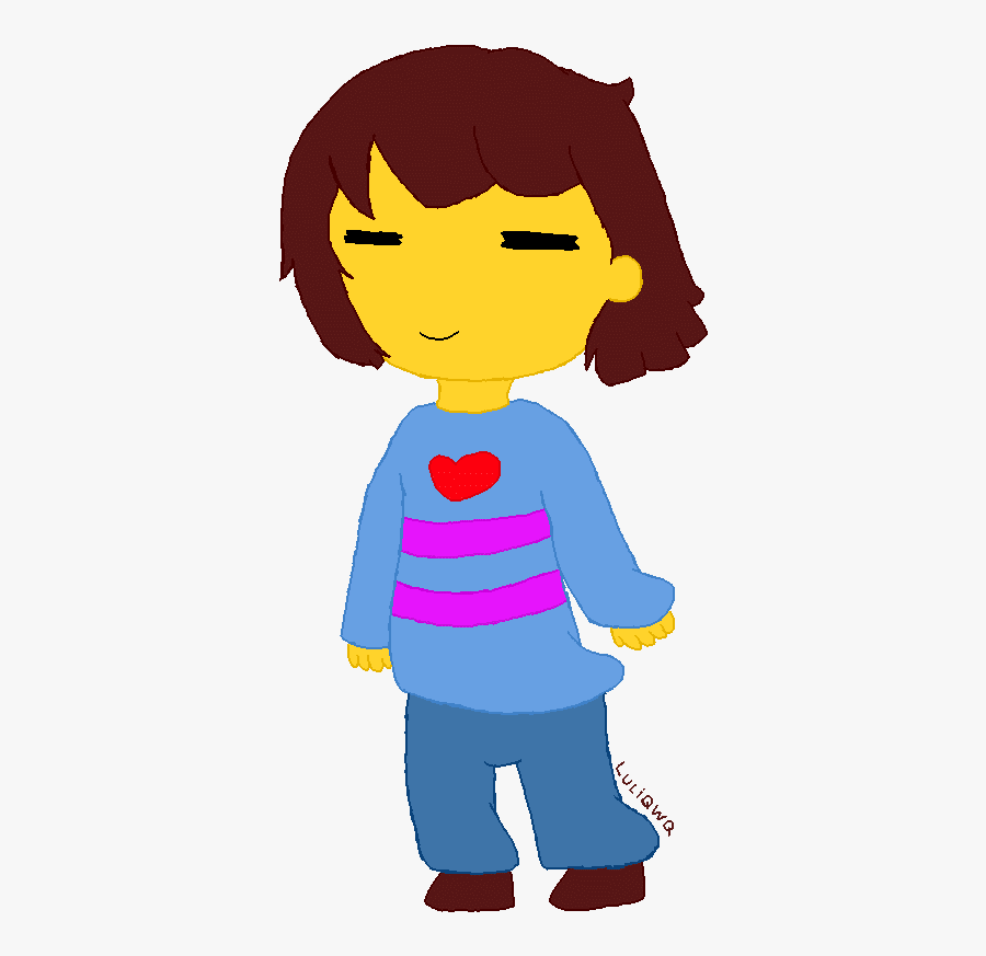 Frisk Sprite Animation Pictures To Pin On Pinterest - Cartoon, Transparent Clipart