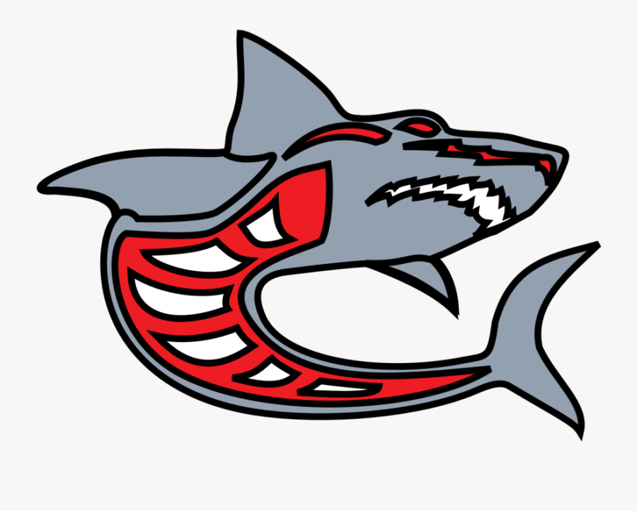 Fish With Shark Fin Clipart - Shark Clip Art, Transparent Clipart