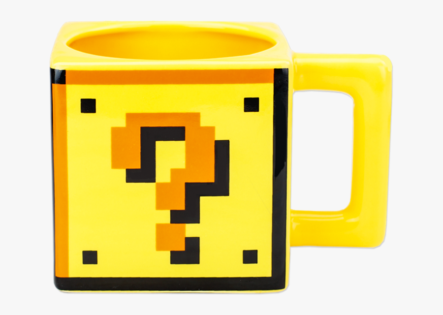 8 Bit Mario Box, Transparent Clipart