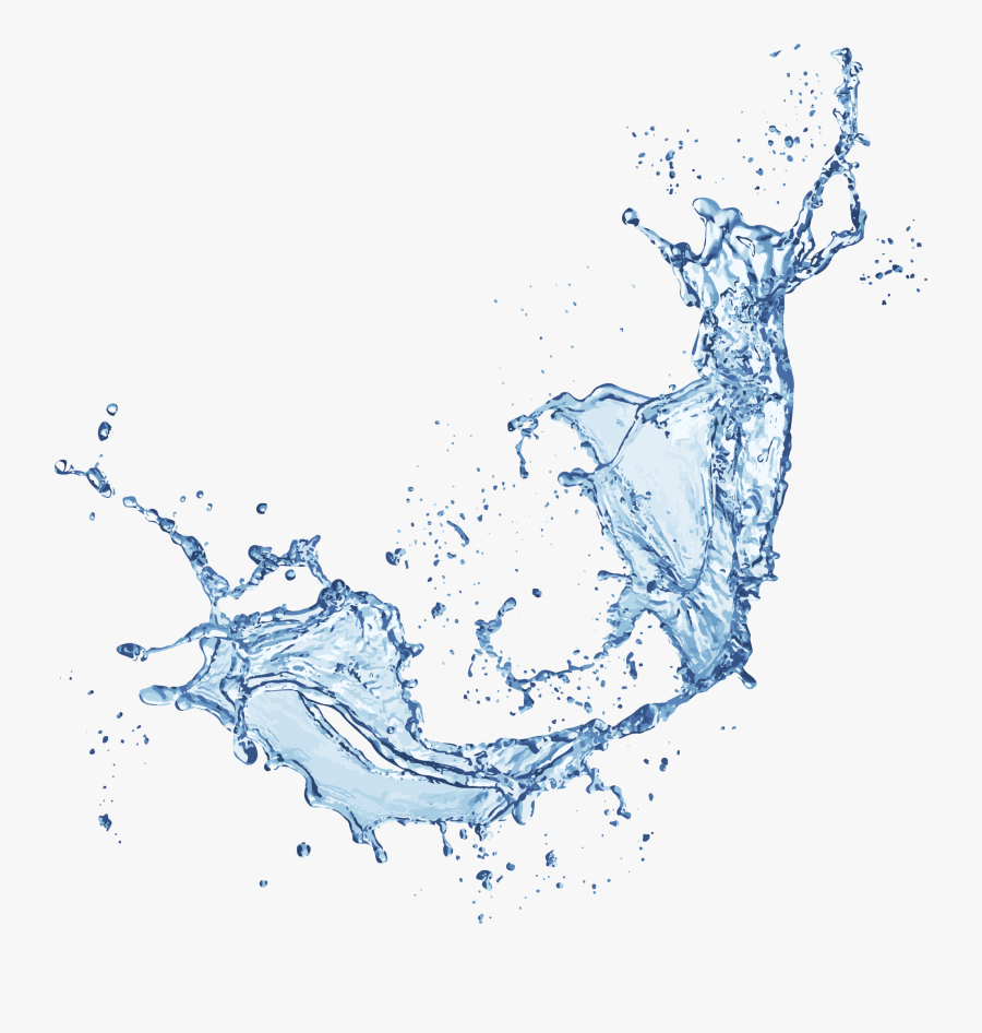 Water Small Splash Blue Fresh Free Clipart Hd Clipart - Splash Water Png, Transparent Clipart