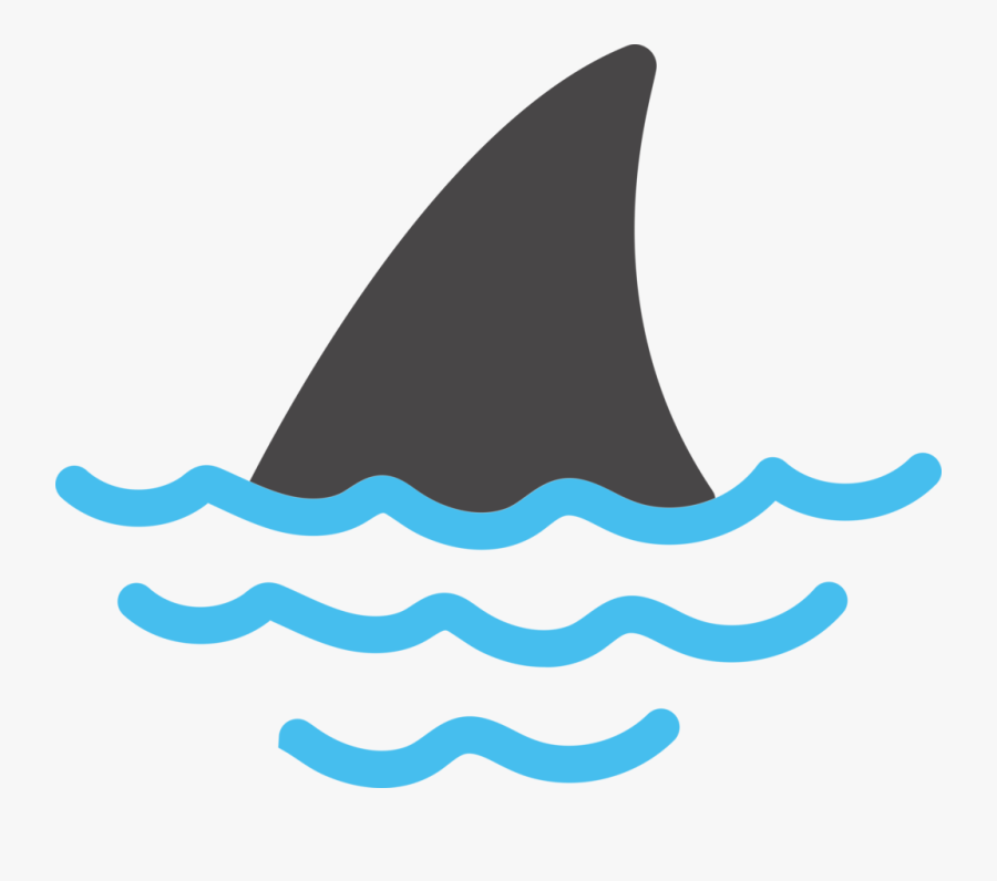 Clip Art Shark Fin Clipart - Shark Fin Clipart Png, Transparent Clipart
