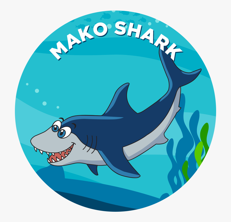 Mako Shark Clipart Large Shark - Pan Mass Challenge, Transparent Clipart