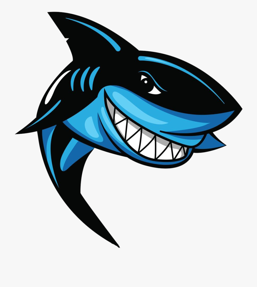 Drawn Grape Shark Clipart , Png Download - Shark Vector Png, Transparent Clipart