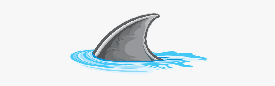 Clip Art Shark Fin Logo - Shark Fin No Background, Transparent Clipart