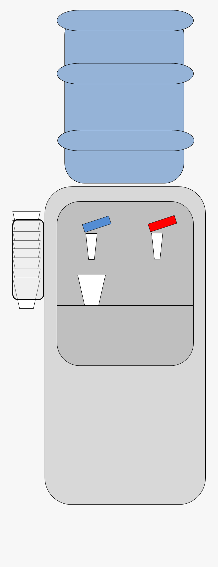 Water Dispenser Clipart Png, Transparent Clipart