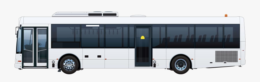 Clipart Bus Land Transport - City Bus, Transparent Clipart