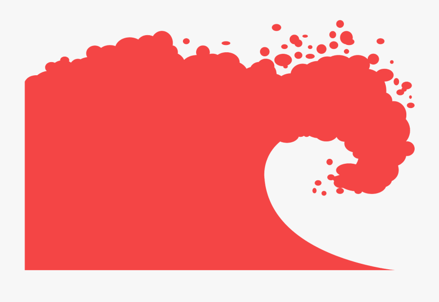 Ocean Wave Silhouette Png, Transparent Clipart