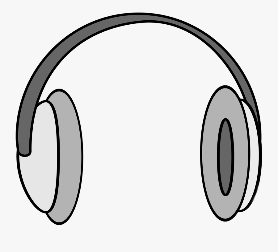 Headphones Listening - Headset Clipart, Transparent Clipart