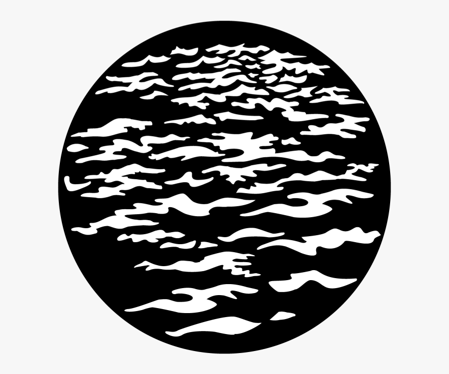 Water Waves Ocean - Waves Steel Gobo Filter, Transparent Clipart