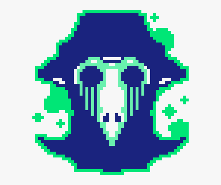 Plague Doctor Pixel Art Clipart , Png Download - Plague Doctor Mask Pixel, Transparent Clipart