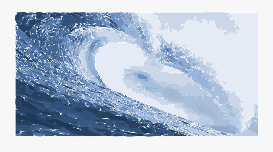 Transparent Beach Waves Clipart - Sea Water Wave Png, Transparent Clipart