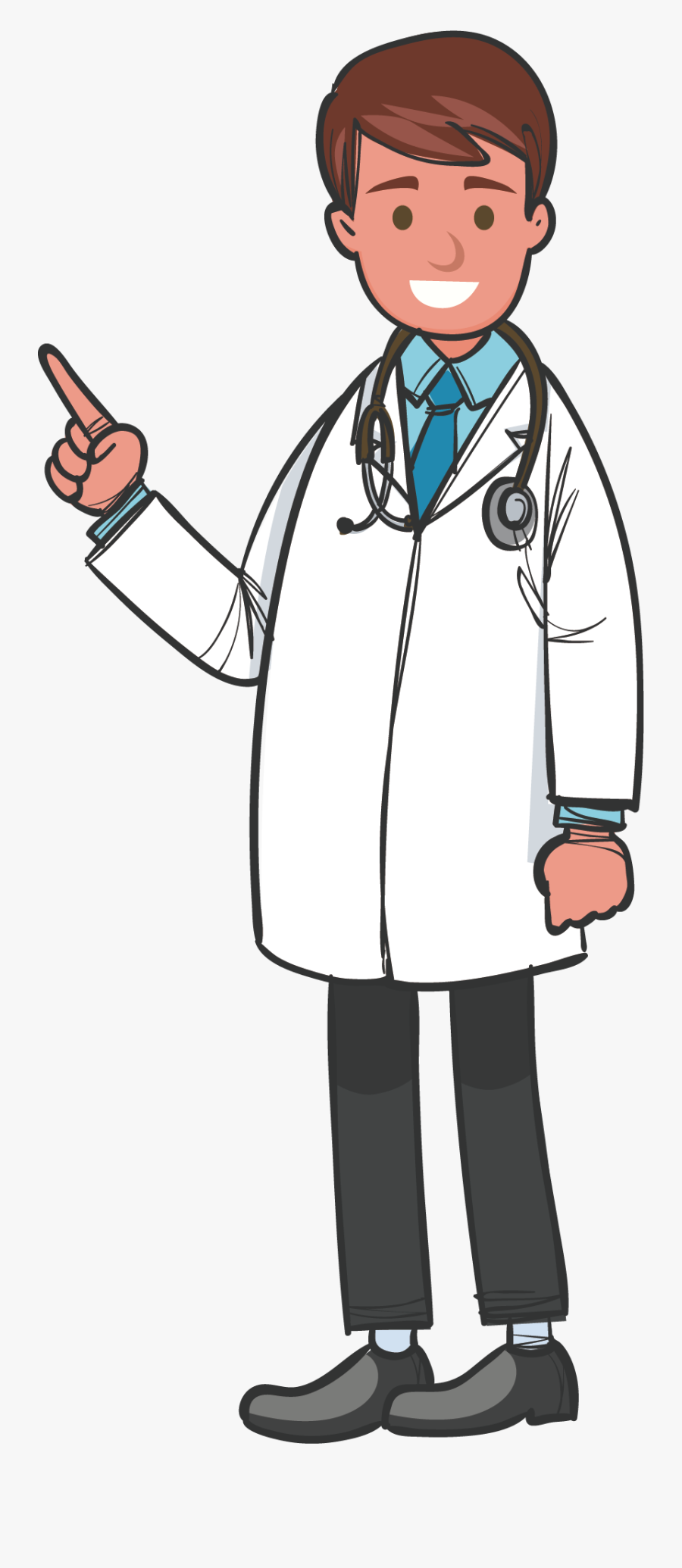 Collection Of Free Doctor Drawing Uniform Download - Doctor Draw, Transparent Clipart
