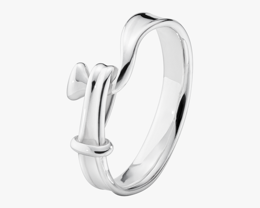 Torun Ring - Sterling Silver - Georg Jensen Torun Ring Silver, Transparent Clipart