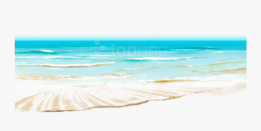 Transparent Beach Background Png - Sea, Transparent Clipart