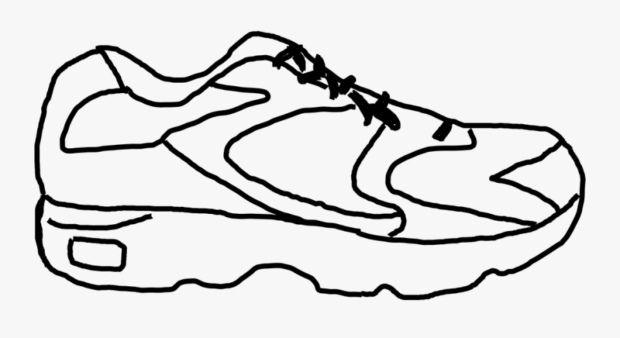 Sneakers, Tennis Shoes, Shoes, Sports, Running - Running Shoe Clip Art, Transparent Clipart