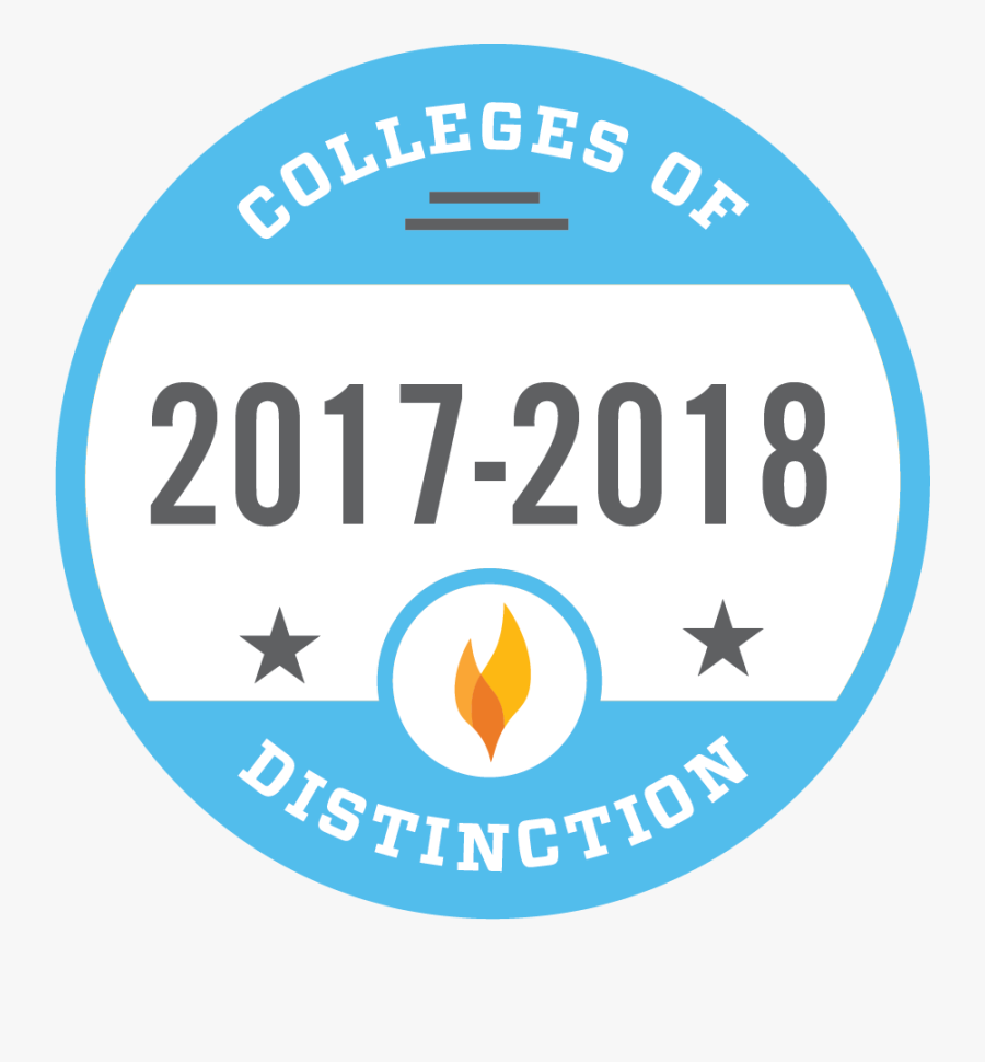 National Recognition For Belhaven - Colleges Of Distinction 2018 2019, Transparent Clipart