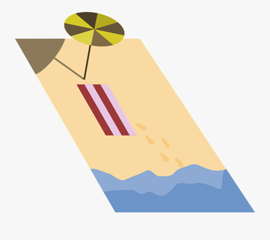 Beach, Transparent Clipart