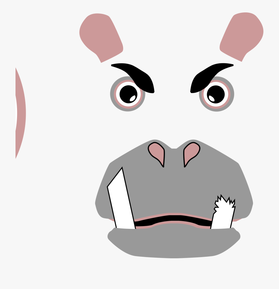 Emotion,carnivoran,child - Hippopotamus And Panda, Transparent Clipart