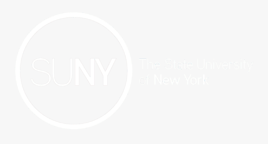 Suny System Main Logo - Transparent Png White Circle, Transparent Clipart