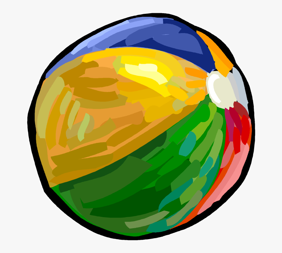 Free Download Beach Ball Clipart Beach Ball - Pressure Greater In A Basketball Than, Transparent Clipart