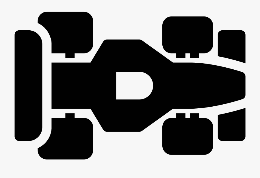 Banner Royalty Free Library Racecar Clipart Flag - F1 Car Icon Png, Transparent Clipart