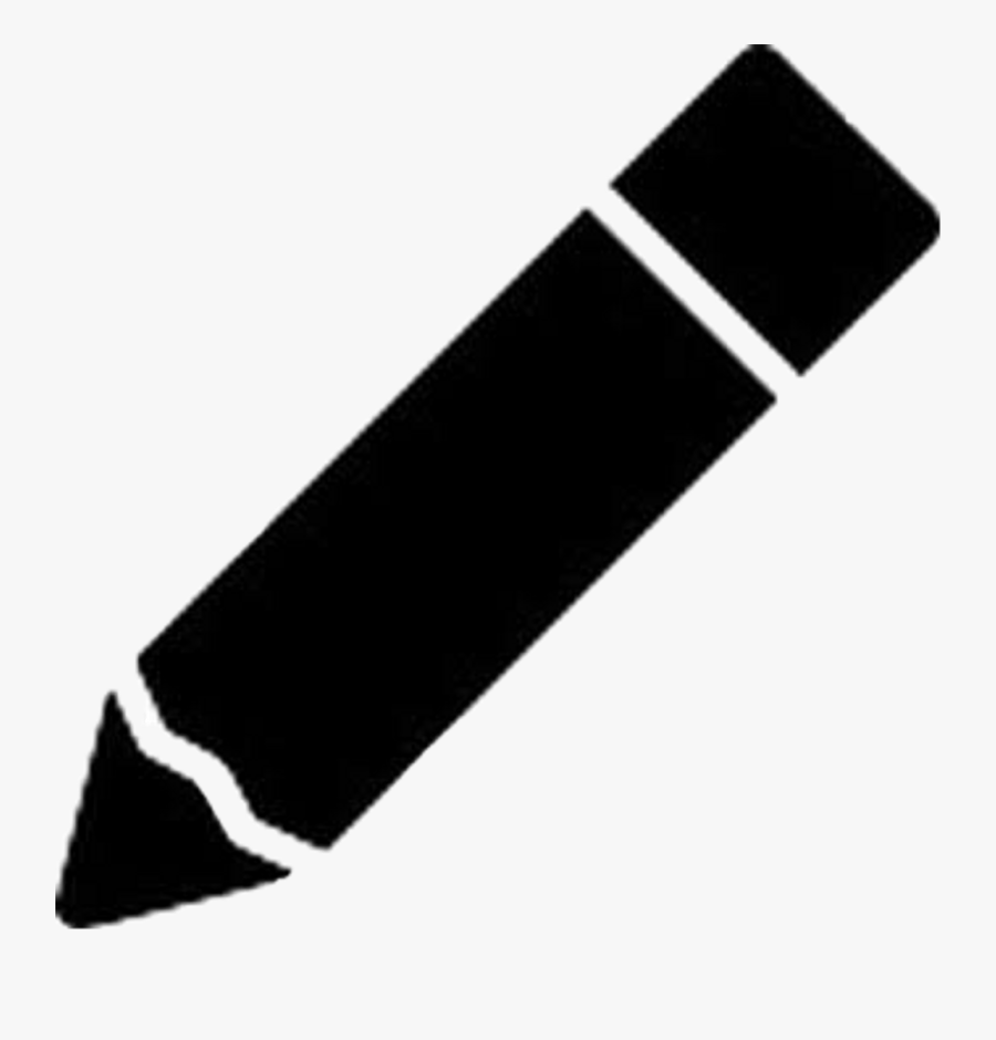 Transparent Lapiz Png - Pencil Icon Grey Png, Transparent Clipart