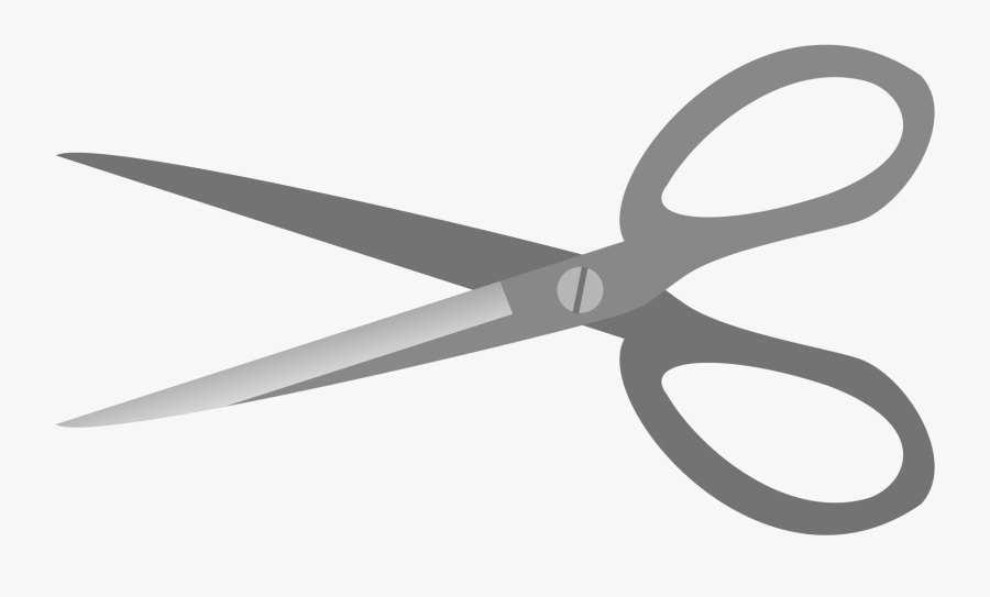Scissors Clipart Svg - Open Scissors Clipart Transparent, Transparent Clipart