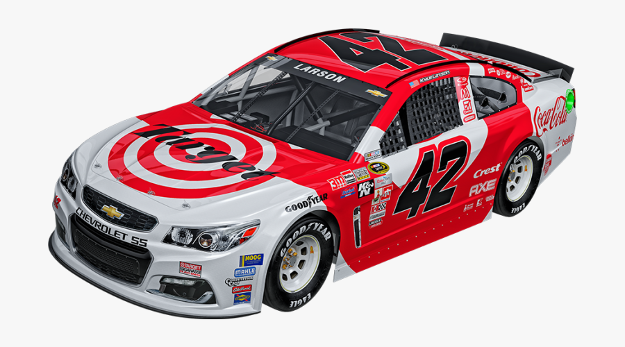 Nascar Race Car Clipart - 2014 Darlington Throwback Nascar, Transparent Clipart