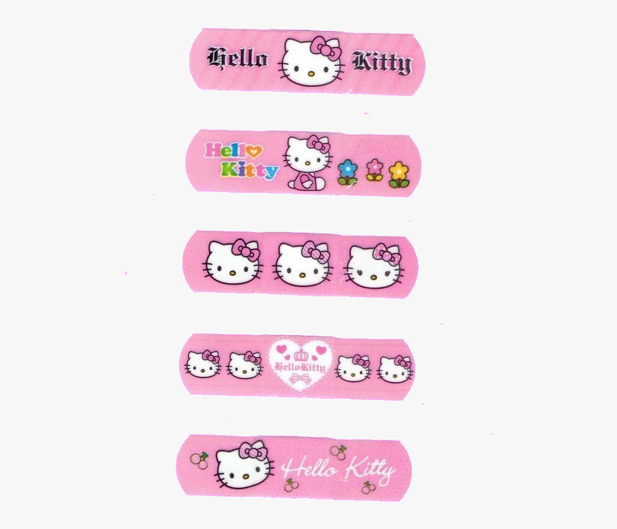 Transparent Band-aid Clipart - Hello Kitty Band Aid Transparent, Transparent Clipart