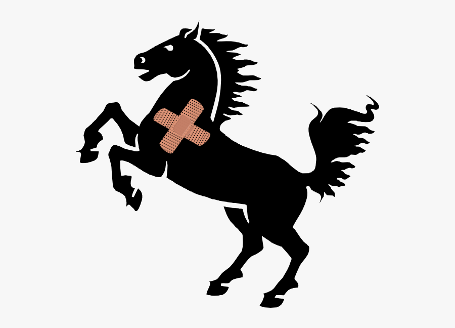 Clip Art Free Download Bandaid Clipart Flu Shot - Horse Clip Arts, Transparent Clipart
