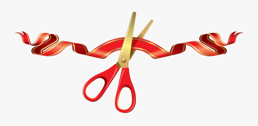 Opening Ribbon Cutting Png Clipart , Png Download - Grand Opening Ribbon Cutting Png, Transparent Clipart