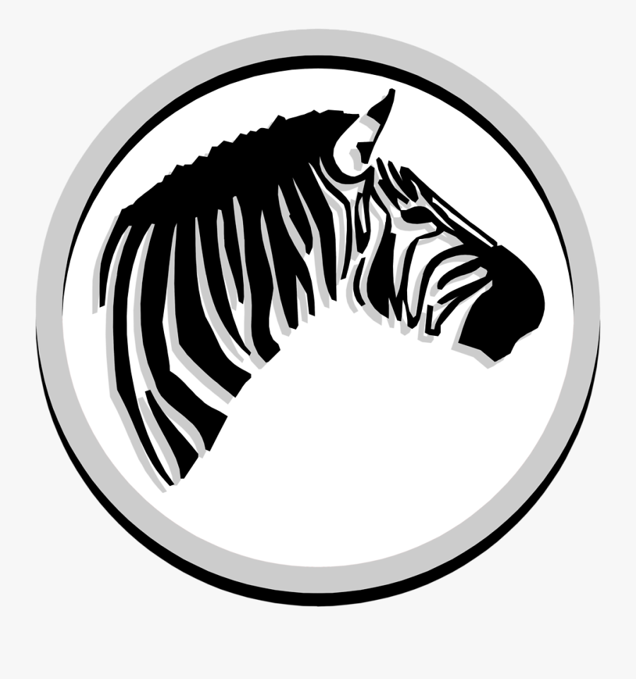 Zebra Head Transparent Background, Transparent Clipart