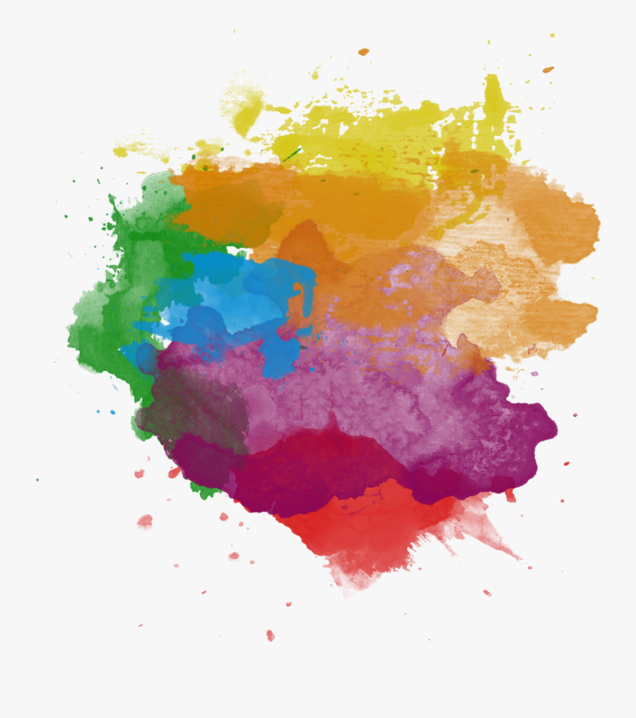 Clipart Library Stock Watercolor Paintings - Transparent Color Splash Png, Transparent Clipart