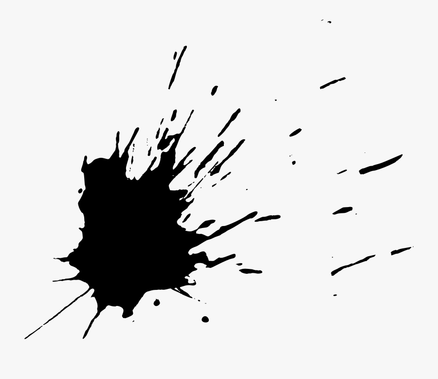 Watercolor Paint Splatter White Clipart , Png Download - Paint Splatter High Res, Transparent Clipart