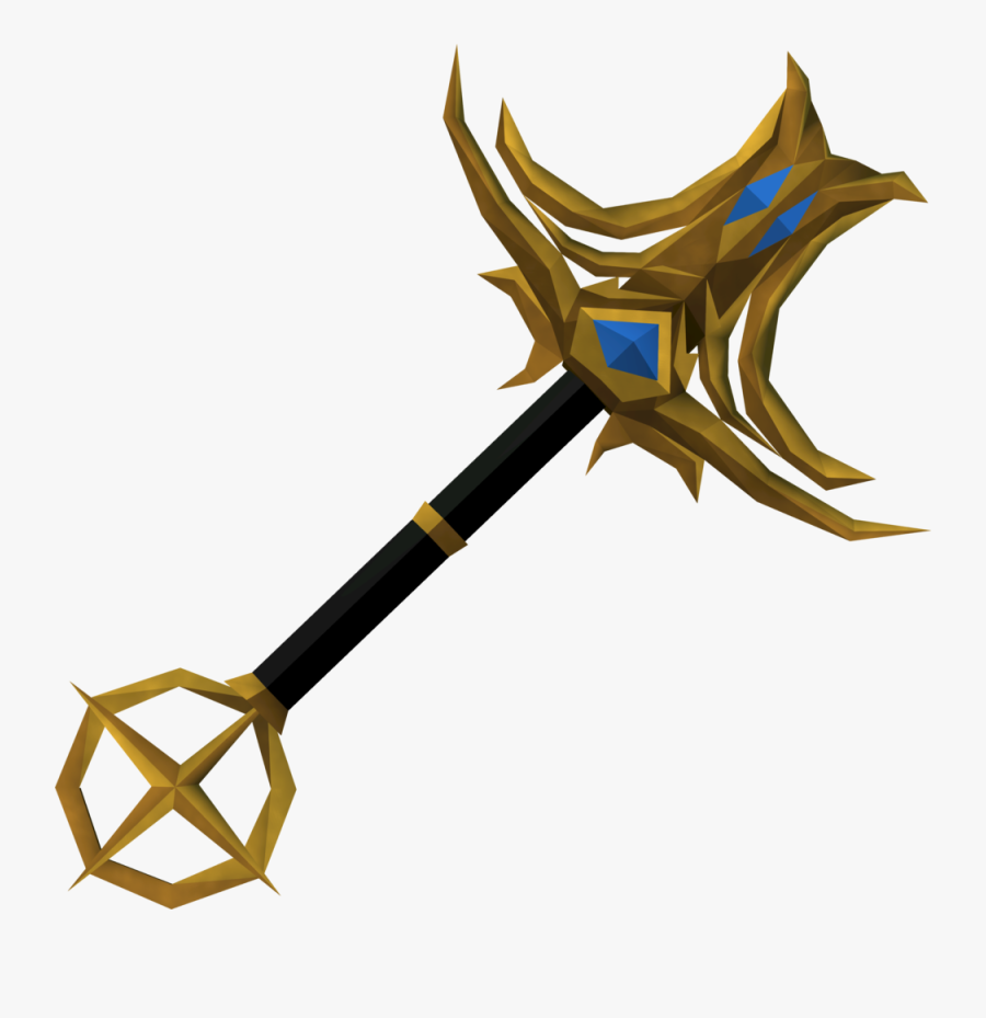 Saradomin Hilt - Weapon Runescape Old, Transparent Clipart