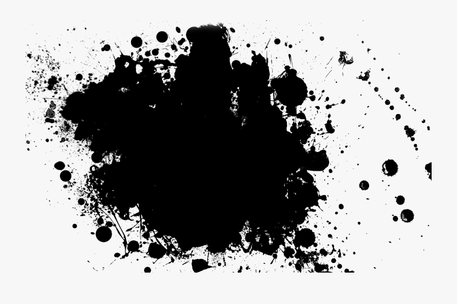 White Splash Png - Black Paint Splash Png, Transparent Clipart
