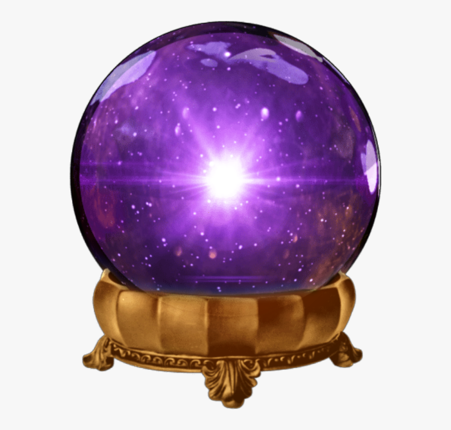 #crytalball #crystal #ball #bola #cristal #magic #magia - Crystal Ball Transparent Png, Transparent Clipart